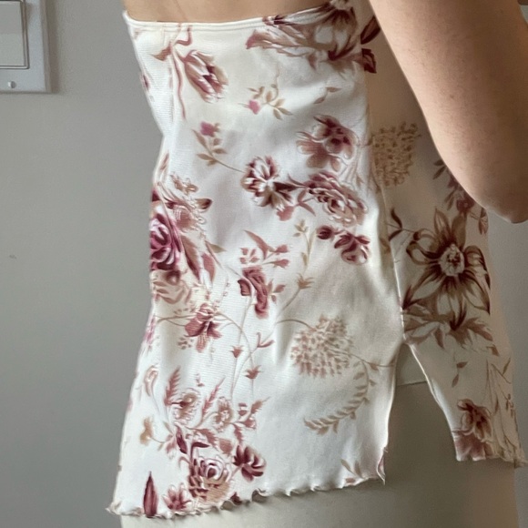 Floral halter top - Picture 3 of 4